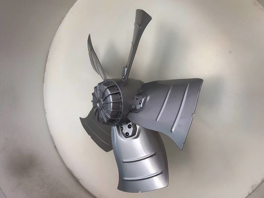Wysokociśnieniowy wentylator osiowy z zewnętrznym wirnikiem 2745 obr./min 250 mm Ostrze ze stopu aluminium