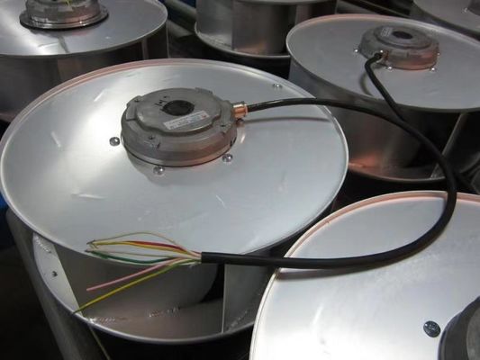1~230V ±10% 250mm Odwrotny wentylator odśrodkowy 2798 obrotów na minutę o masie 12 kg
